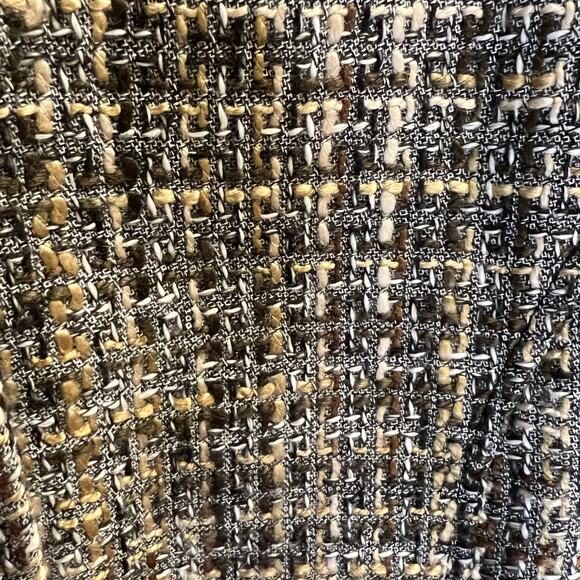 N Touch Tweed Button Front  Blazer Jacket Size 12 Brown Black Retro Academia - Picture 4 of 13